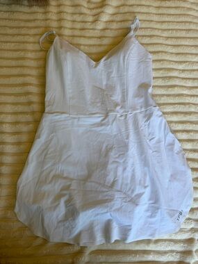 Abercrombie & Fitch YPB White Athletic Dress with Adjustable Straps